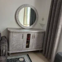 میزتلوزیون و آیینه کنسول ست نو