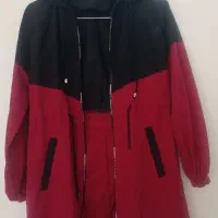 کلاهدار نو رنگ مشکی سرخ آبی سایز xL