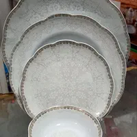 سرویس چینی آبگوشت خوری چینی آک طرح مجلل شیک جدید