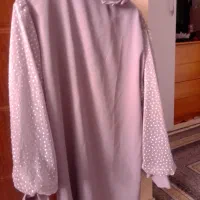 تونیک طوسی سایز ۴۲ پیروزی شکوفه