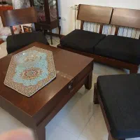 نهارخوری ۸ نفره و مبلمان ۴ نفره و میز