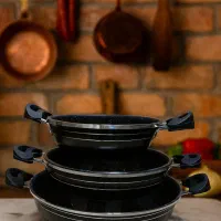 ماهیتابه نسوز دودسته
