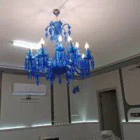 نصب انواع لوستر های برنزی  شاخه ای و سانتی