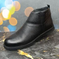 کفش بوت چرم طبیعی تبریز پانو