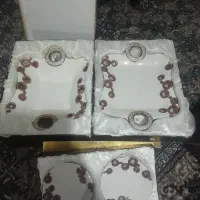 ست کامل پذیرایی طلاکوب