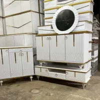 آینه کنسول مدل پایین لوزی