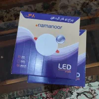 چراغ پنلی نمانور مدل افق سایز شو ۳۸ وات نور طبیعی