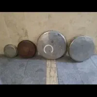 طشت و سیتنی و تابه مسی عتیقه