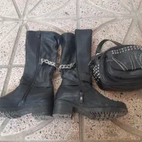 چکمه با کیف سالم بفروش میرسد