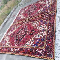 دو جفت فرش ((ایکی جفت)) دستباف ۶متری بارماخ  هریس