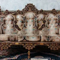 مبل 7 نفره سلطنتی چوب اصل