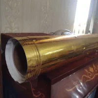 رول کامل برچسب ورق طلا