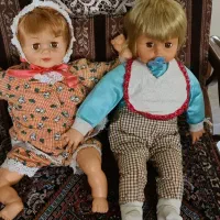 عروسک قدیمی و نوستالژیک و کلکسیونی