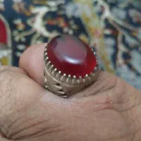 انگشتر عقیق سرخ