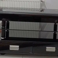 میز تلویزیون شیشه ای
