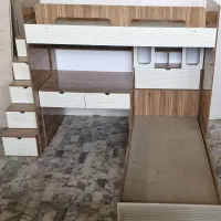 تخت۲طبقه مدل میز تحریر دار