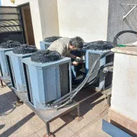 کولر گازی و داکت اسپیلت جابه جایی