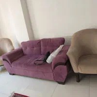 مبل هفت نفره یاسی کرمی