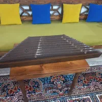 سنتور  چوب گردو دومهر  سفارشی  ساخت محمد علیزاده