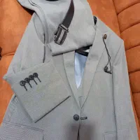 کت و شلوار و جلیقه مردانه (با کمربند و پیراهن)
