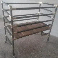 رگال چرخدار.جالباسی