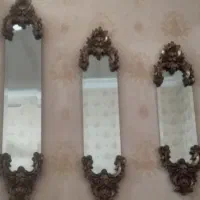 سه عدد آینه با یک تابلو