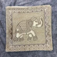 جلد کوسن طرح فیل