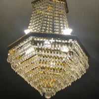 لوستر کریستال در حدنو