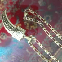 گردنبند+پلاک طلا بدل