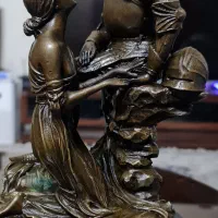 اخرین گلادیاتور مجسمه برنز