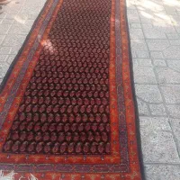 دو عدد فرش کناره دستباف کاملا سالم و تمیز