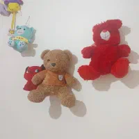 تعدادی عروسک تمیز،و سالم