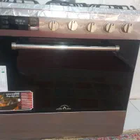 گاز پنج شعله مارک شعله طلایی تمام استیل