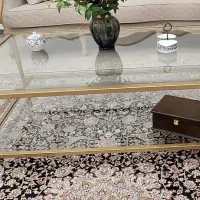 میز جلو مبلی برند دشارم طلایی شیک