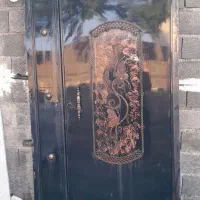 درب آهنی نفر رو