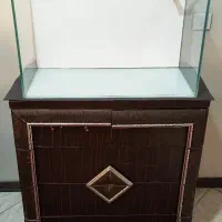 آکواریوم بک سامپ سوپر کیلیر ریملس + پمپ نور بخاری