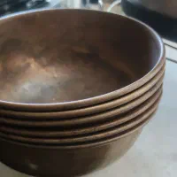 پیاله بزرگ مسی قدیمی