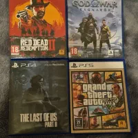 بازی ps4 و ps5 ا GTA RDR2 LAST GOD