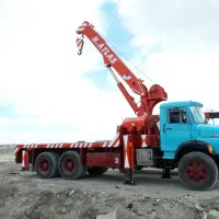 جرثقیل ۱۰ ده تن کفی  خوشحال
