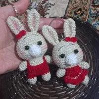 آویز و جاکلیدی بافتنی