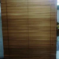 پرده کرکره ای چوبی