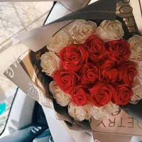 دسته گل روبانی