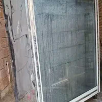یخچال ایستاده ۴درب ۲طرف ویترینی سالم
