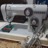 چرخ خیاطی ژانومه مدل ۶۷۲ بدنه فلز
