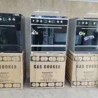 اجاق گاز ۵ شعله فلزی /kb800/شیشه رفلکس