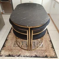 میز ناهارخوری6نفره کم جا