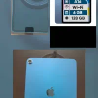 آی پد(تبلت) A16 حافظه 128 کاملا نو ipad 2025