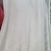 پرده آماده حریرسفیدوبنفش واسکاچی نوی نو۱۵۰۰ تومن