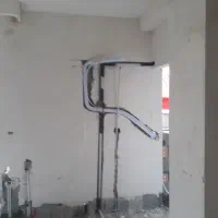 لوله گذاری کولر گازی / نصاب کولر گازی