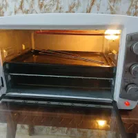 توستربزرگ وجادار همراه باسینی چدن وجوجه گردان